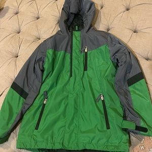 Lands End boys size medium 3 in 1 jacket